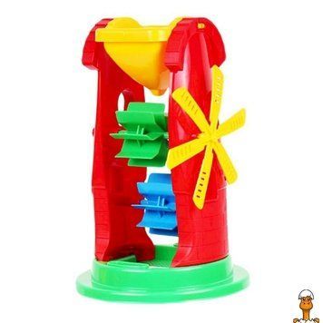 Мамалюк - Детская игрушка для песка и воды мельница размеры 27.5x18x18 см Технок Технок RT2-2735TXK