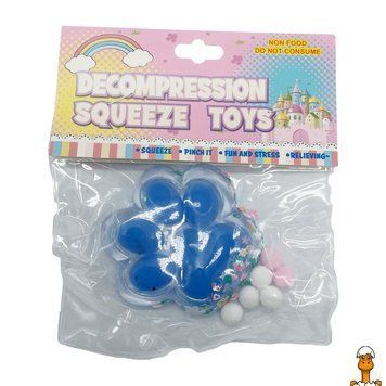 Мамалюк - Антистресс сквиш синий мягкие кошачьи лапки 7 см Bambi Bambi RT2-ZB-393-BLUE