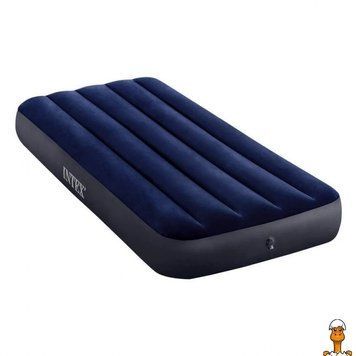Мамалюк - Надувной велюровый матрас 76x191x25 см Intex Intex RT2-64756
