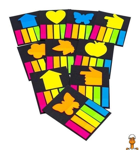Мамалюк - Закладка неоновая Stick Notes в ассортименте COLOR-IT COLOR-IT RT2-Р19-1