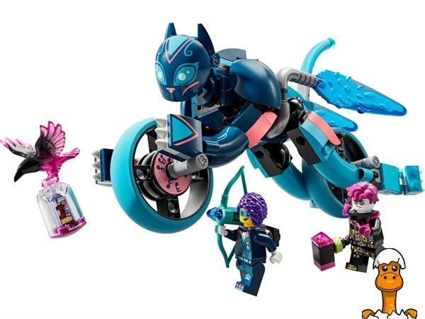 Мамалюк - Конструктор LEGO DREAMZzz Котячий мотоцыкл Зоуи (71479) LEGO A4-71479