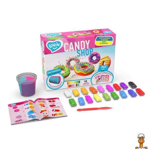 Мамалюк - Набор теста для лепки Candy Shop Lovin Lovin RT2-41192