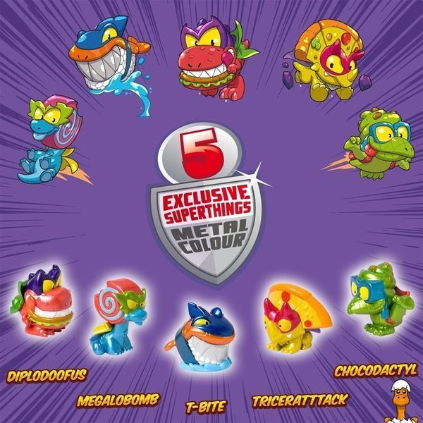 Мамалюк - Игровой набор фигурок Дино Разрушители 5 эксклюзивных фигурок SuperThings SuperThings RT2-PSTSD48TIN60