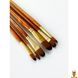 Мамалюк - Набор профессиональных нейлоновых кисточек форма FILBERT 6 штук Brushme Brushme RT2-BR650 фото 2