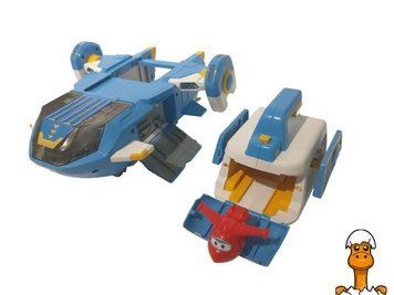 Мамалюк - Трансформер Super Wings Повітряна База зі світлом та звуком (EU740831) Super Wings A4-EU740831