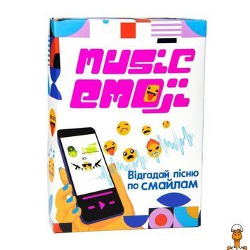 Мамалюк - Настольная карточная игра Music Emoji на украинском языке Strateg Strateg RT2-30249