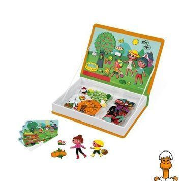 Мамалюк - Магнітна книга Janod Чотири сезони (J02721) Janod A4-J02721