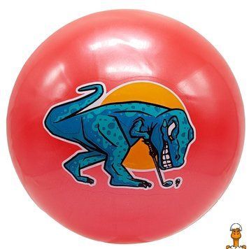 Мамалюк - Дитячий м'яч Динозавр 9 дюймів діаметр Bambi Bambi RT2-MS-3772-RED