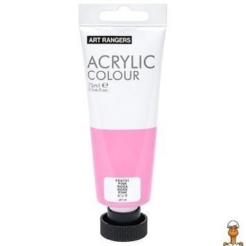 Мамалюк - Фарба акрилова Pink у тюбику 75 мл Art Rangers Art Rangers RT2-FEA731