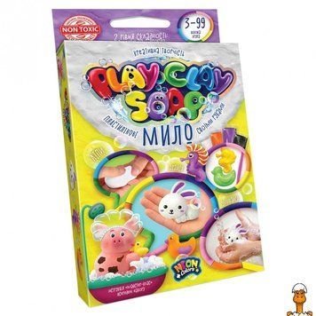 Мамалюк - Набір для творчості Пластилінове мило маленький Зайчик Danko Toys Danko Toys RT2-PCS-02-03U