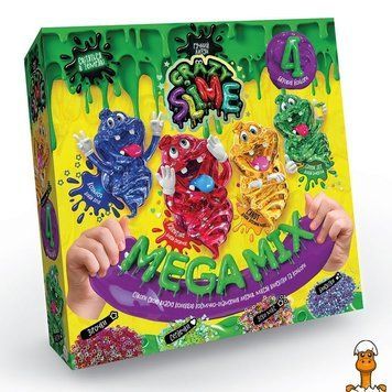 Мамалюк - Детский набор для опытов 4в1 Crazy Slime Danko Toys Danko Toys RT2-SLM-03-01U