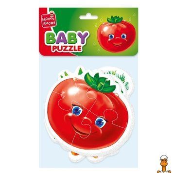 Мамалюк - Пазл дитячий Овочі українською мовою Vladi Toys Vladi Toys RT2-VT1106-76