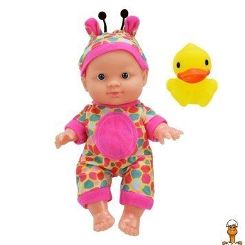 Мамалюк - Кукла-пупс с игрушкой розового цвета Bambi Bambi RT2-HX623-5-7-PINK