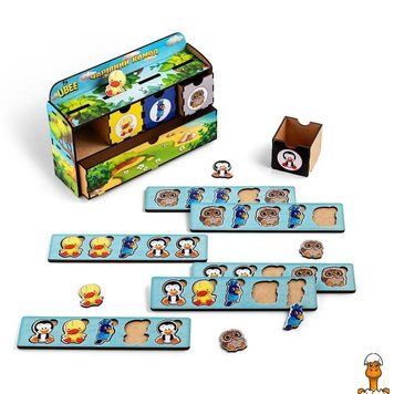 Мамалюк - Деревянная настольная игра птицы сортер комод Ubumblebees Ubumblebees RT2-PSD167