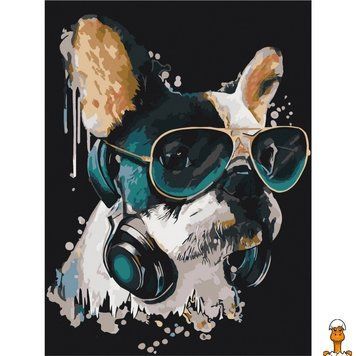 Мамалюк - Картина за номерами Меломан 30х40 см Bambi Bambi RT2-11670-NN