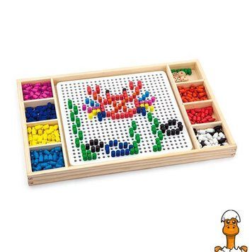 Мамалюк - Деревянная настольная игра Viga Toys Мозаика и лудо (59990) Viga Toys A4-59990