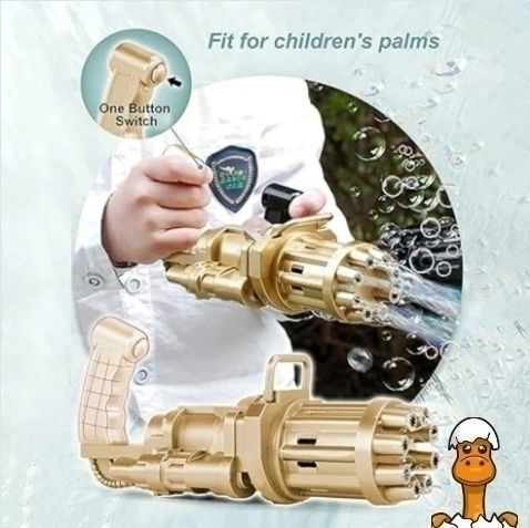 Мамалюк - Генератор мильних бульбашок дитячий Кулемет Bambi Bambi RT2-BB-04893