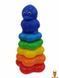 Детская развивающая пирамидка 6 секций Colorplast