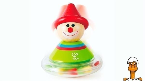 Мамалюк - Брязкальце-неваляшка Hape клоун Ральф (E0015) Hape A4-E0015