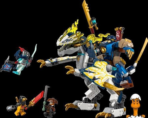 Мамалюк - Конструктор LEGO NINJAGO Разбойник Робот-всадник на драконе 584 детали (71843) LEGO A4-71843