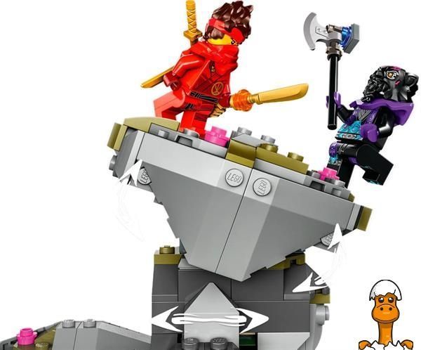 Мамалюк - Конструктор LEGO NINJAGO Храм камня дракона 1212 деталей (71819) LEGO A4-71819