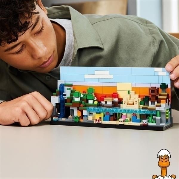 Мамалюк - Конструктор LEGO Minecraft Мінібіоми 797 Деталі ( 21589 ) LEGO A4-21589