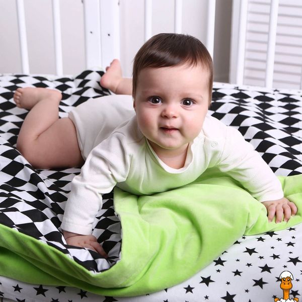 Дитячий постільний комплект bed set newborn мс подушка + ковдру + простирадло, віком від 0 років, Macik RT2-MC-110512-08 фото