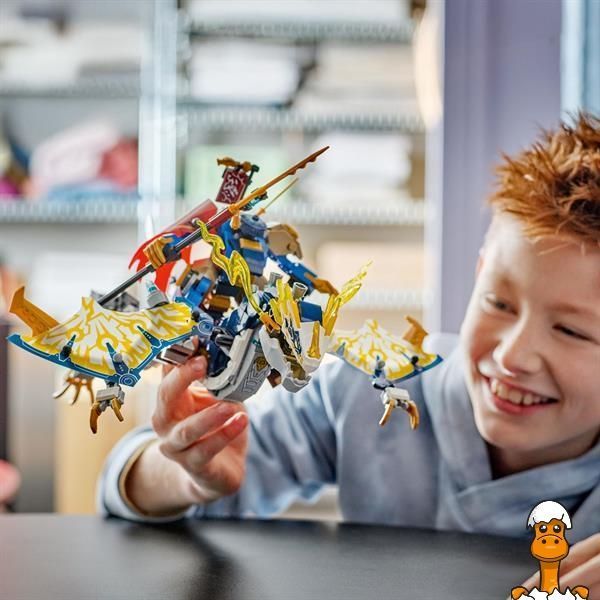 Мамалюк - Конструктор LEGO NINJAGO Разбойник Робот-всадник на драконе 584 детали (71843) LEGO A4-71843