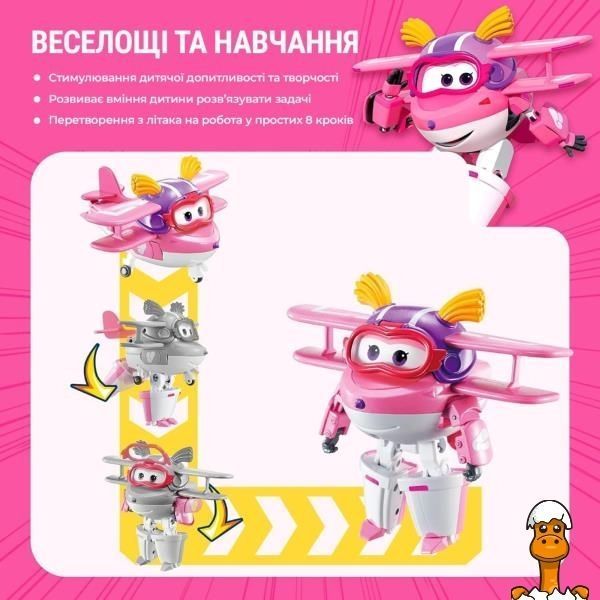 Мамалюк - Трансформер Super Wings Transforming Еллі (EU770238) Super Wings A4-EU770238