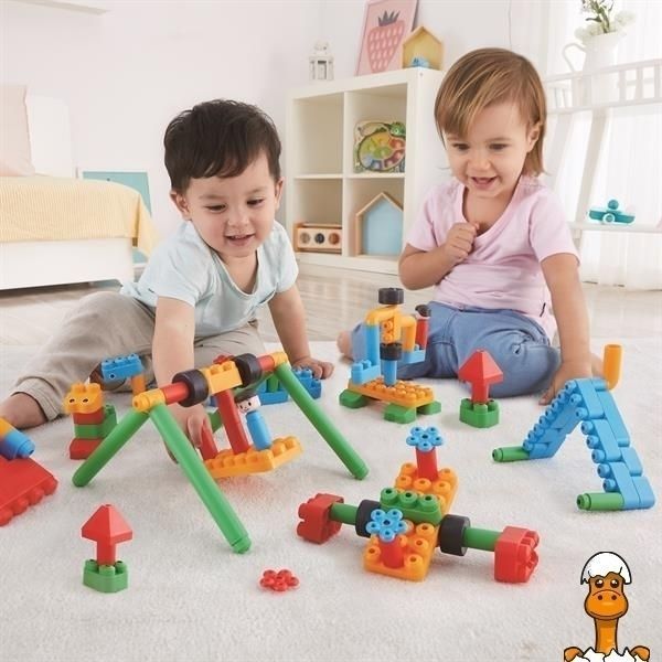 Мамалюк - Конструктор PolyM Игровая площадка 110 деталей (760011) PolyM A4-760011