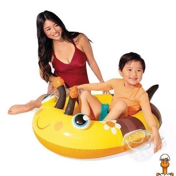 Мамалюк - Детский надувной круг-плотик Пчела 100 х 97 см Intex Intex RT2-59380G
