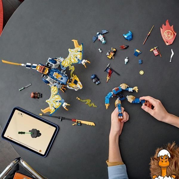 Мамалюк - Конструктор LEGO NINJAGO Разбойник Робот-всадник на драконе 584 детали (71843) LEGO A4-71843