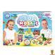 Набір для креативної творчості Aqua Mosaic 12 кольорів бусинок Danko Toys