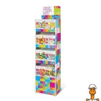 Мамалюк - Стеллаж 4М для 32 наборов Little Crafts (00-05046) 4M 4M A4-00-05046
