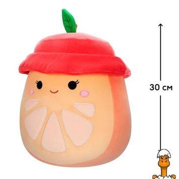 Мамалюк - М'яка іграшка Squishmallows Апельсин Оріон 30 см (SQCR05435) Squishmallows A4-SQCR05435