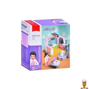 Мамалюк - Детский конструктор Metropolis Hospital 103 детали Bambi Bambi RT2-M38-B1212D
