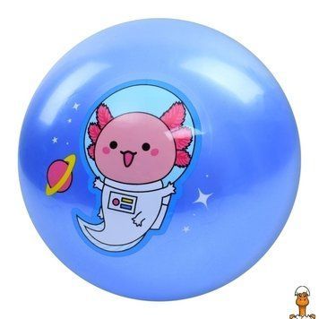 Мамалюк - Дитячий м'яч Аксолотль 9 дюймів 60 грамів Bambi Bambi RT2-MS-3736-BLUE