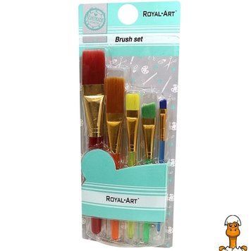 Мамалюк - Набір художніх кистей 5 штук Bambi Bambi RT2-K1186