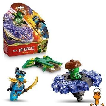 Мамалюк - Конструктор LEGO Ninjago Ния против спинера монстра-мутанта 49 Деталей (71849) LEGO A4-71849