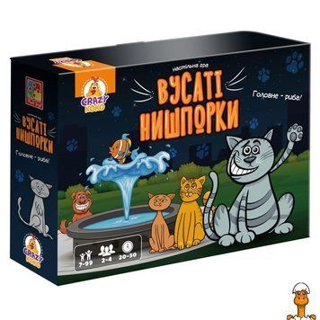Мамалюк - Настільна гра бродилка Вусаті нишпорки з фігурками котів Vladi Toys Vladi Toys RT2-VT8055-44