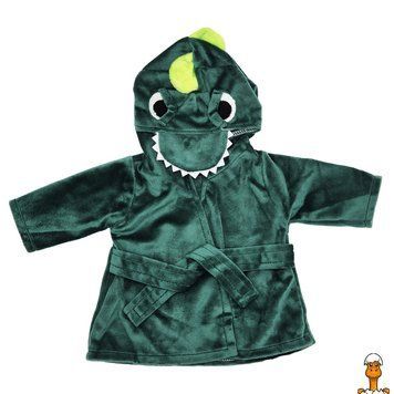 Мамалюк - Халатик детский Динозаврик для куклы 43-46 см Limo Toy Limo Toy RT2-M-6049-UA-GREEN