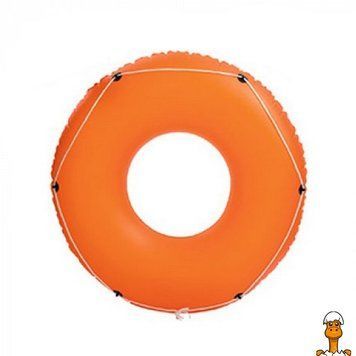 Мамалюк - Коло надувне для плавання 36120 119 см з канатом Bestway Bestway RT2-36120-ORANGE