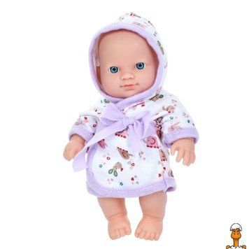 Мамалюк - Детская игрушка Пупс в халате A201-U(Violet) 21 см Bambi Bambi RT2-A201-U-VIOLET