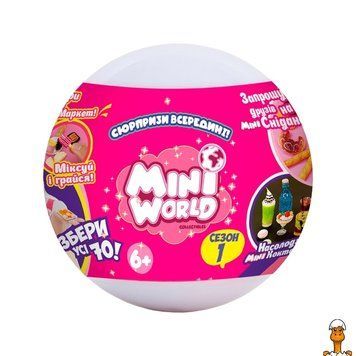 Мамалюк - Игровой набор Пикник с сюрпризом и стикерами Mini World Mini World RT2-2305003