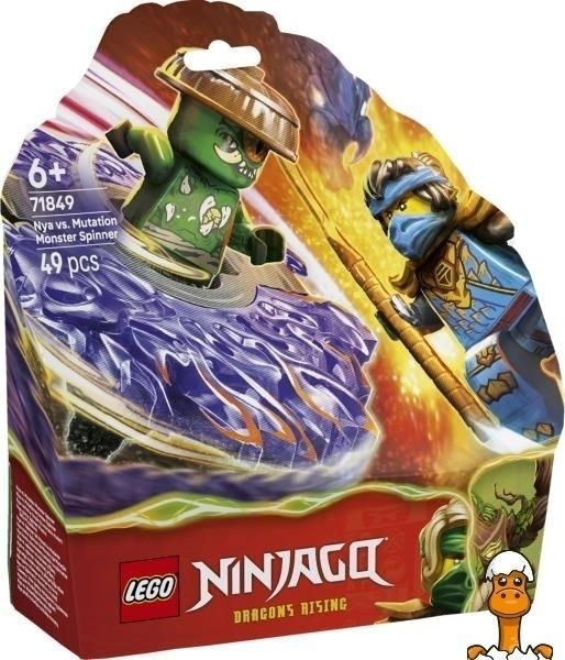 Мамалюк - Конструктор LEGO Ninjago Ния против спинера монстра-мутанта 49 Деталей (71849) LEGO A4-71849