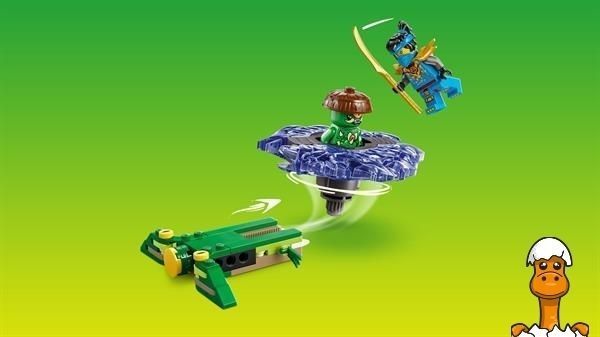 Мамалюк - Конструктор LEGO Ninjago Ния против спинера монстра-мутанта 49 Деталей (71849) LEGO A4-71849