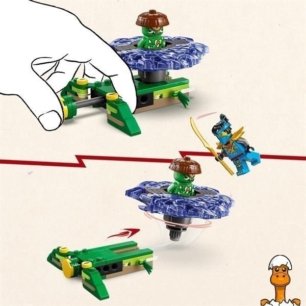 Мамалюк - Конструктор LEGO Ninjago Ния против спинера монстра-мутанта 49 Деталей (71849) LEGO A4-71849