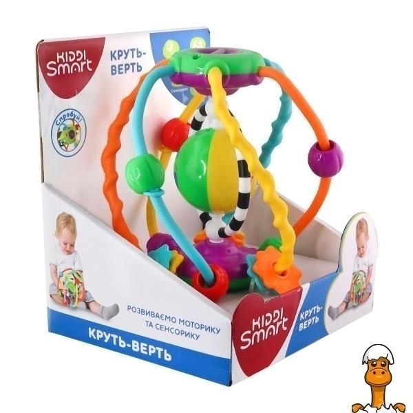 Мамалюк - Розвивальна іграшка Kiddi Smart Круть-Верть (4282-KS) KIDDI SMART A4-4282-KS