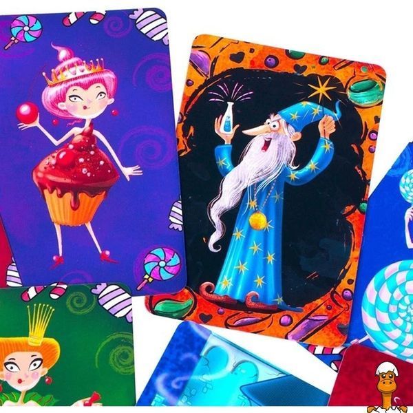 Мамалюк - Гра настільна розважальна Чарівні кристали 50 карток Vladi Toys Vladi Toys RT2-VT8077-04