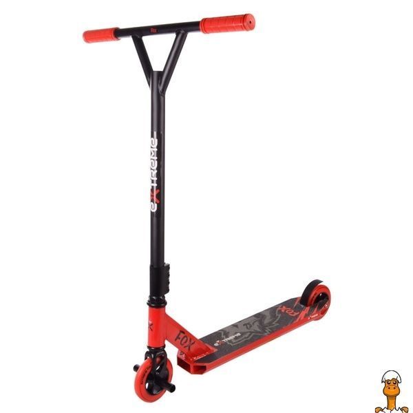 Мамалюк - Трюковий двоколісний самокат червоний PU колеса 110 мм EXTREME EXTREME RT2-TR21005-RED
